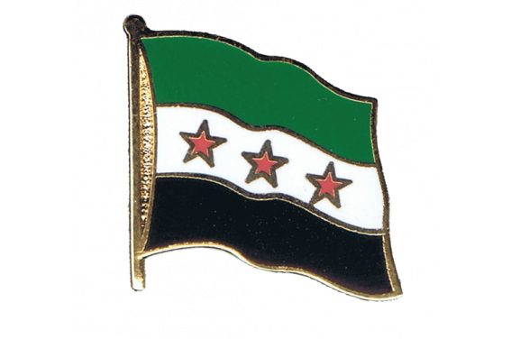 Flaggen Pin Syrien 1932-1963 / Opposition - Freie Syrische Armee