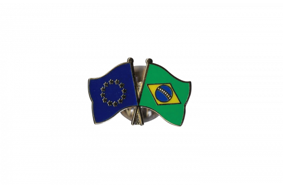 Freundschaftspin Europa - Brasilien kaufen 