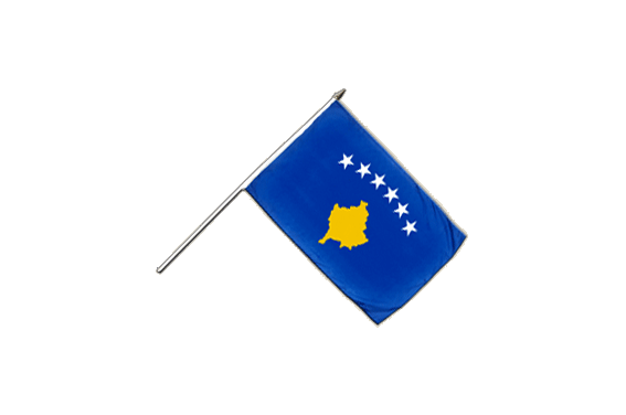 Stockflagge Kosovo günstig kaufen - best-buy-flags.co.uk