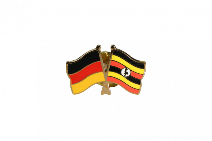 Freundschaftspin Deutschland Uganda Kaufen Flaggenfritze De