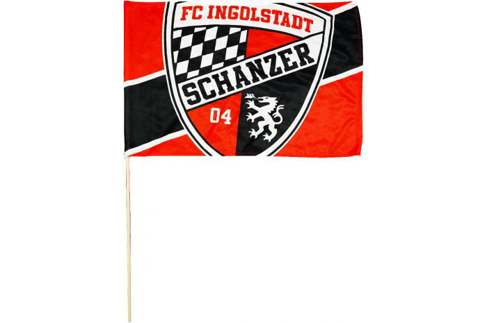 Stockflagge Fc Ingolstadt 04 Logo 30 X 45 Cm Flaggenfritze De