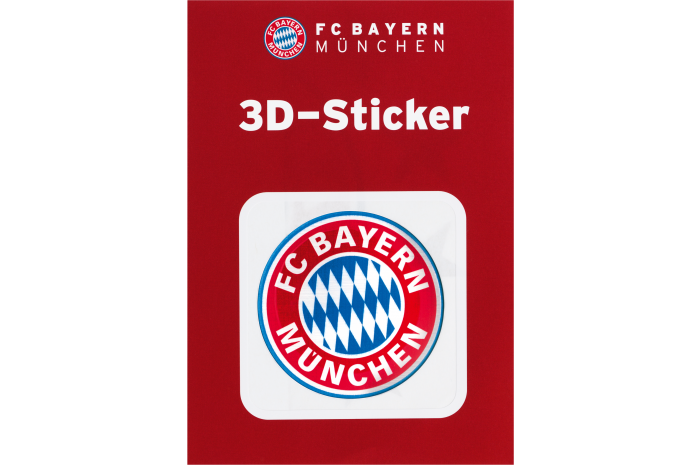 3d Aufkleber Fc Bayern Munchen Logo 6 X 6 Cm Flaggenfritze De