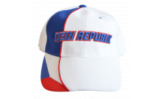 Cap / Kappe Tschechische Republik, weiß-blau, flag
