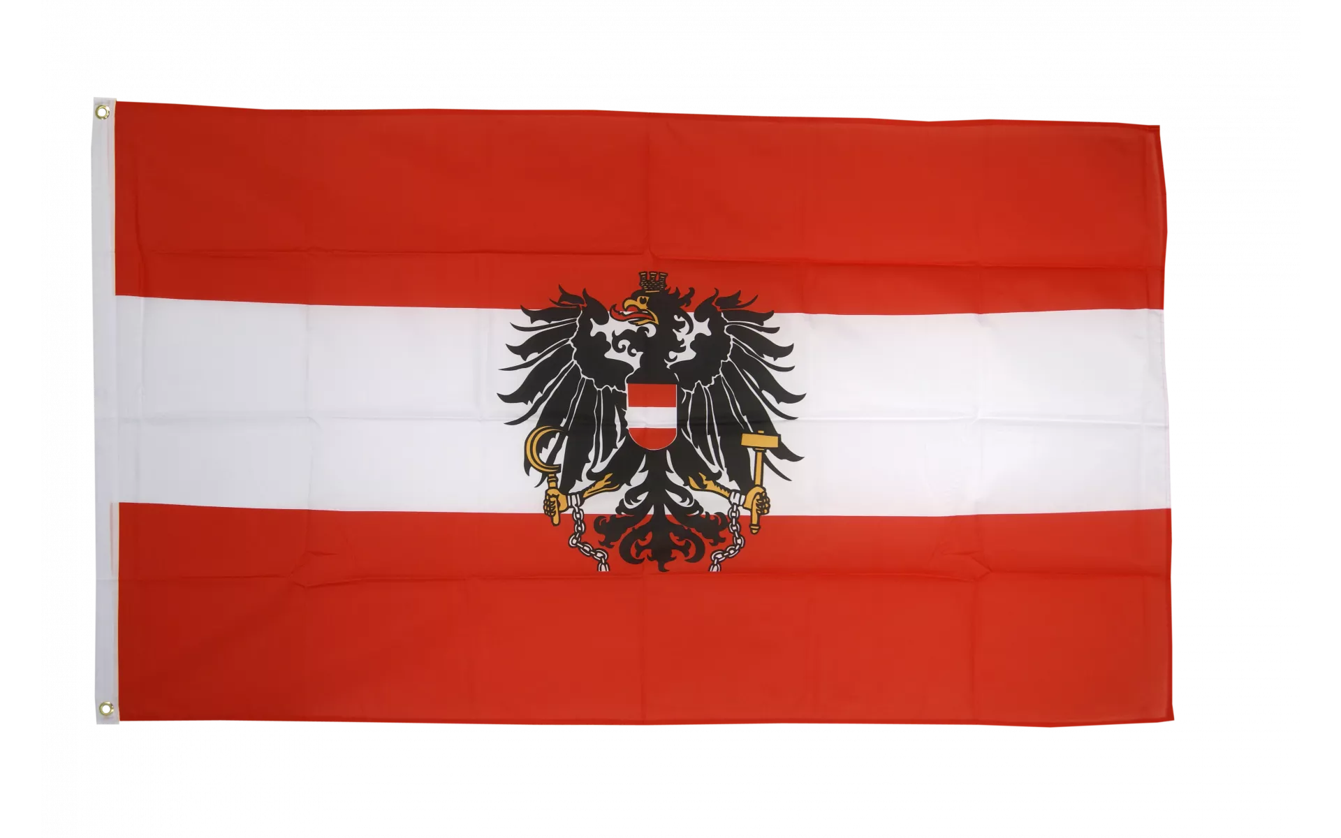 Cosymate Österreichische Flagge mit Adler Österreichische Flagge