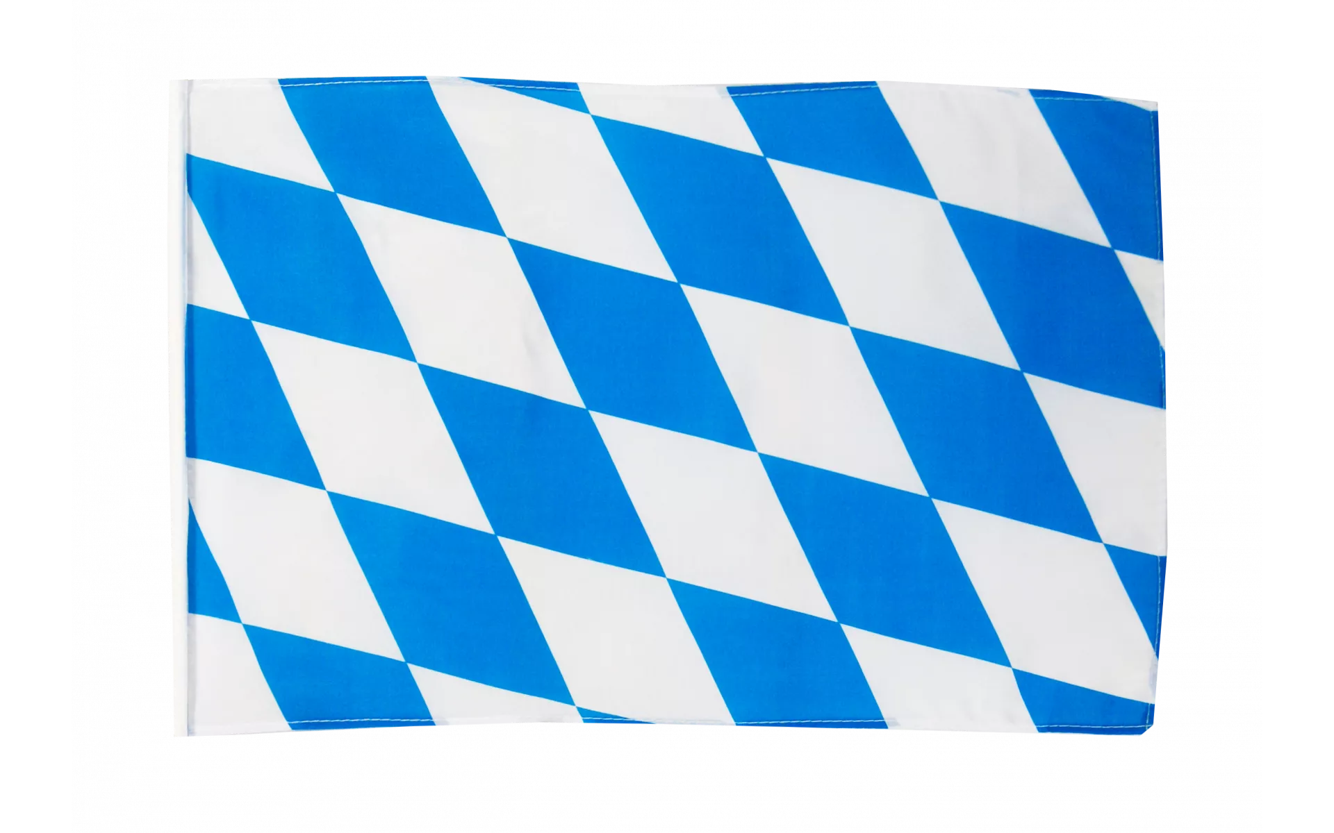 Flagge  Fahne Deutschland Bayern ohne Wappen mit Hohlsaum 